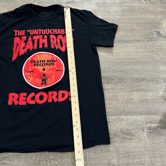 The Untouchable Death Row Records Men's Black Graphic T-Shirt Size Medium - Picture 10 of 10